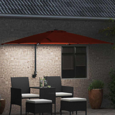 Puutarhavarjo Terrakotta 248.5 x 247.5 x 160 cm kangas
