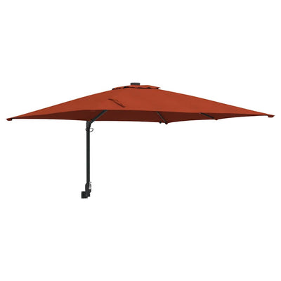 Puutarhavarjo Terrakotta 248.5 x 247.5 x 160 cm kangas