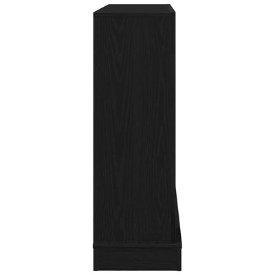 Musta takkahuone Fotescu 100x30x87,5cm (teknillinen puu)