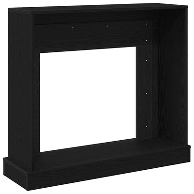 Takkahuone Musta Tammi 100x30x87,5 cm Teknillinen puu