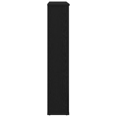 Takkahuone Musta tammi 100x20x100 cm Teknillinen puu