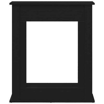 Takkahuone Musta Tammi 75x20x87,5 cm Teknillinen puu