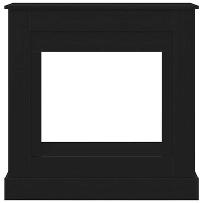 Musta takkahuone Trei 90x30x90cm (teknillinen puu)