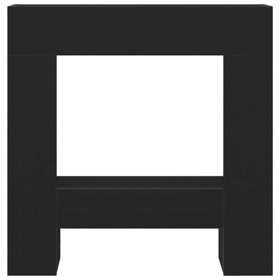 Musta takkahuone Af 81x18x82cm (puinen)