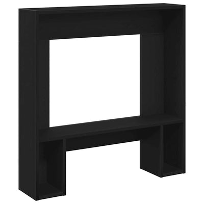 Musta takkahuone Af 81x18x82cm (puinen)