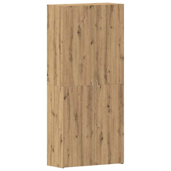 Kenkäkaappi 80 x 35.5 x 180 cm Tekninen puu Ruskea