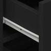 Sivupöytä laatikon kanssa Musta 120 x 36 x 69 cm Tekninen puu