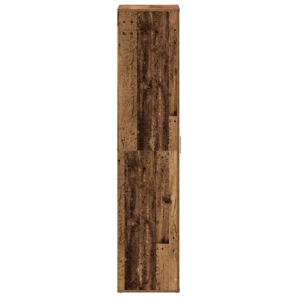 Kenkäkaappi 80 x 39 x 178 cm Tekninen puu Vanha puu