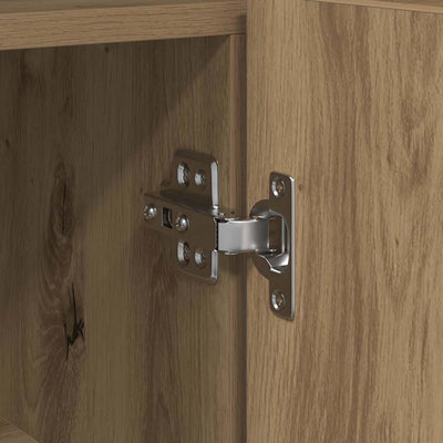 Sivupöytä artesaani tammi 116 x 30 x 75 cm Tekninen puu