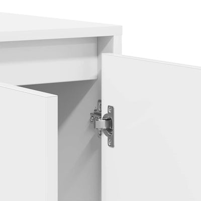 Sivupöytä Valkoinen 120 x 41 x 75 cm Tekninen puu