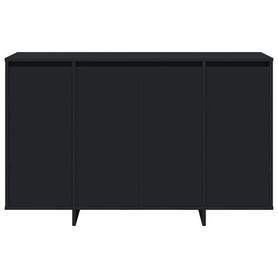 Sivupöytä Musta 120 x 41 x 75 cm Tekninen puu