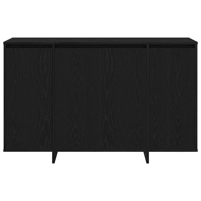 Sivupöytä Musta tammi 120 x 41 x 75 cm Tekninen puu