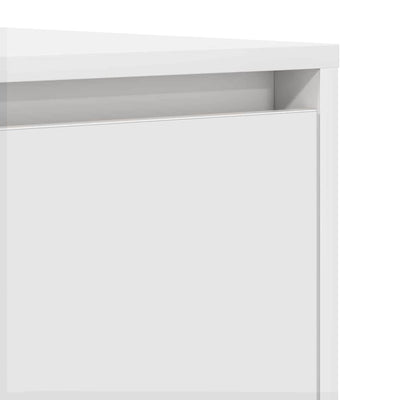 Sivupöytä Valkoinen 120 x 41 x 75 cm Tekninen puu