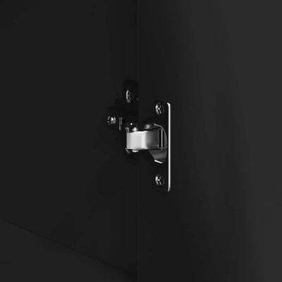 Sivupöytä laatikon kanssa Musta 120 x 41 x 75 cm Tekninen puu