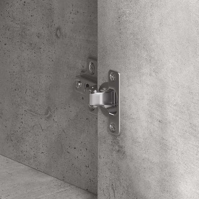 Sivupöytä Betoninharmaa 120 x 41 x 75 cm Tekninen puu