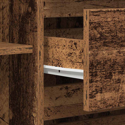 Sivupöytä Vanha puu 120 x 41 x 75 cm Tekninen puu