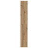 Kirjahylly 6 tasoa 80 x 30 x 198 cm Tekninen puu Artisan tammi