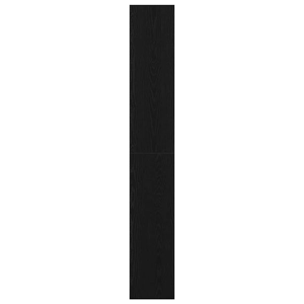 Kirjahylly 6 tasoa 100 x 30 x 198 cm Tekninen puu Musta Tammi
