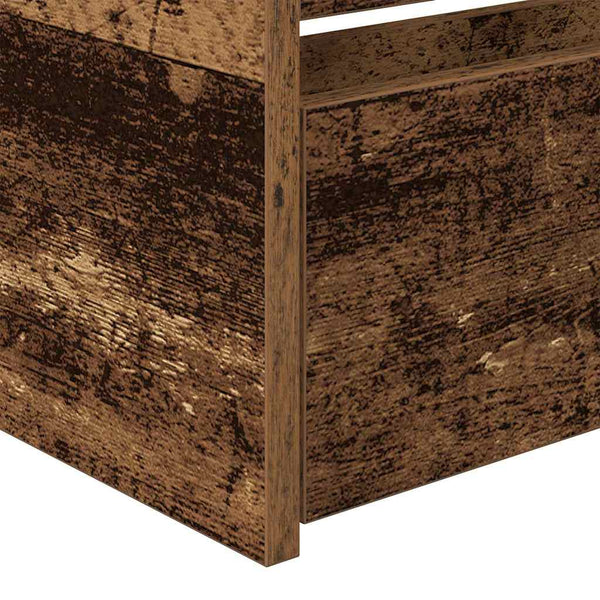 Päivävuode laatikon kanssa Vanha Puu 100 x 200 cm Tekninen puu