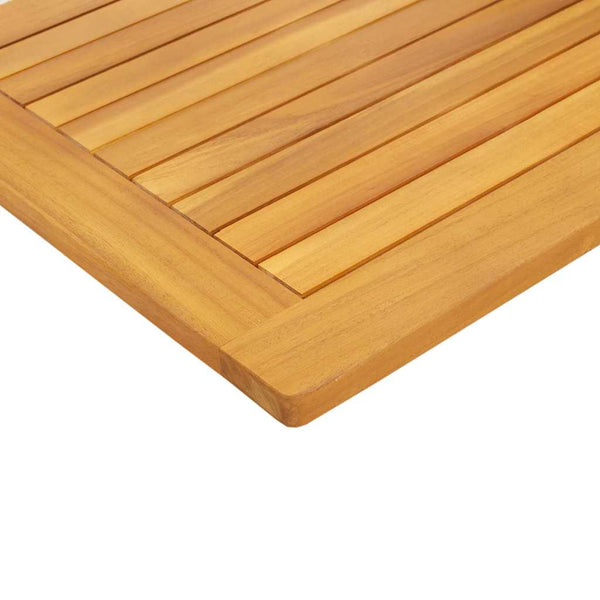 Pöytälevy Öljyinen luonnollinen 100 x 50 x 2 cm Tiheä akasiapuu