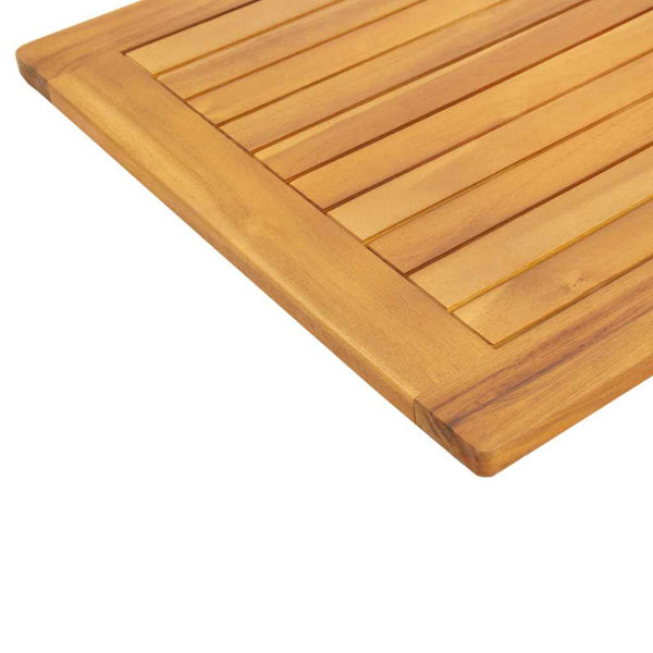 Pöytälevy Öljyinen luonnollinen 110 x 55 x 2 cm Tiheä akasiapuu