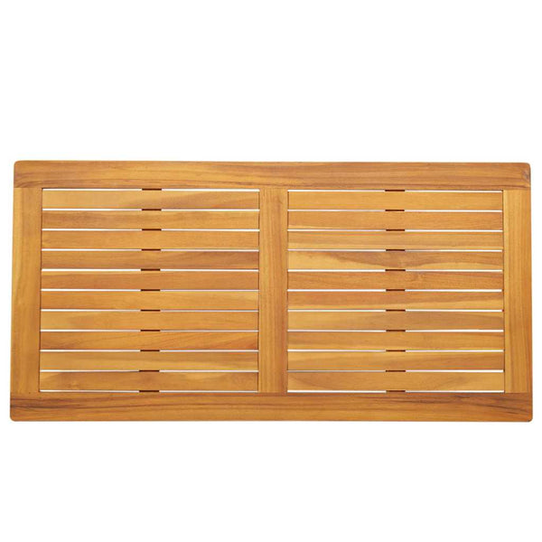 Pöytälevy Öljyinen luonnollinen 110 x 55 x 2 cm Tiheä akasiapuu