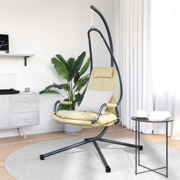 Riippuva munatuoli Teräs 94 x 107 x 196,5 cm Beige