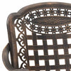 Pronssi puutarhan tuoli Petronis 55x56.5x91cm (2 pcs, alumiini)
