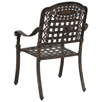 Pronssi puutarhan tuoli Petronis 55x56.5x91cm (2 pcs, alumiini)