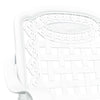 Valkoinen puutarhan tuoli Billye 55x56.5x91cm (2 pcs alumiini)