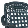 Vihreä puutarhan tuoli Tantu 55x56.5x91cm (2 pcs alumiini)