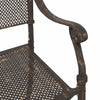 Pronssi puutarhan tuoli Tolica 55x56.5x91cm (2 pcs, alumiini)