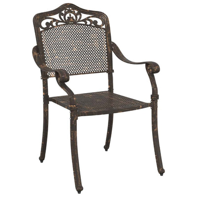 Pronssi puutarhan tuoli Tolica 55x56.5x91cm (2 pcs, alumiini)