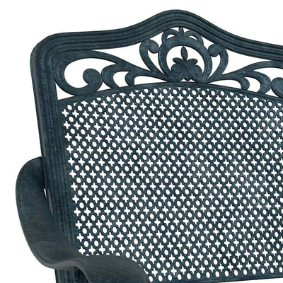 Vihreä puutarhan tuoli Benedict 55x56.5x91cm (2 pcs alumiini)