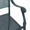 Vihreä puutarhan tuoli Benedict 55x56.5x91cm (2 pcs alumiini)