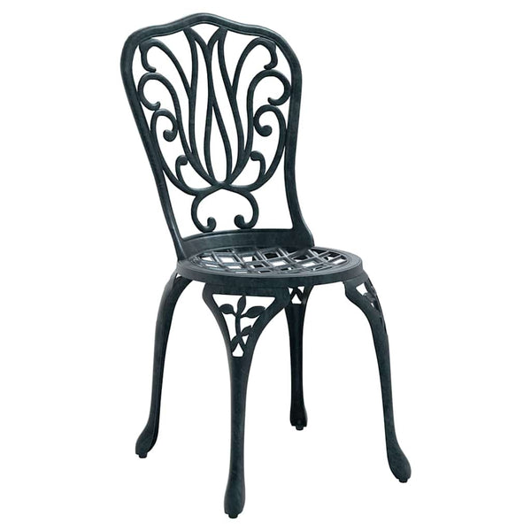 Alumiininen Bistro Set Puutarhaan 3 osaa Vihreä
