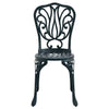 Alumiininen Bistro Set Puutarhaan 3 osaa Vihreä