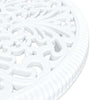 Puutarhan Bistro Set 3 kpl Valkoinen Alumiini