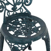 Vihreä Puutarhan Bistro Set 3 osaa Alumiini