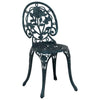 Vihreä Puutarhan Bistro Set 3 osaa Alumiini