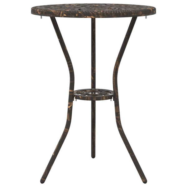 Bistro Set 3 osaa puutarhaan pronssista alumiinia
