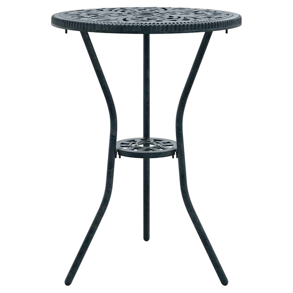 Bistro Set Puutarha 3 osaa Vihreä Alumiini