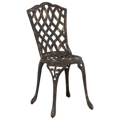 Pronssi puutarhan tuoli Jaheim 55x56.5x91cm (2 pcs, alumiini)