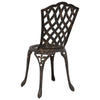 Pronssi puutarhan tuoli Jaheim 55x56.5x91cm (2 pcs, alumiini)