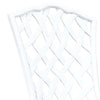 Valkoinen puutarhan tuoli Staniloiu 55x56.5x91cm (2 pcs alumiini)