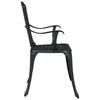 Musta puutarhan tuoli Remeut 55x56.5x91cm (2 pcs alumiini)