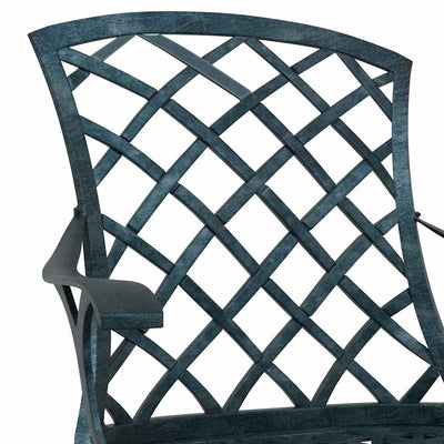 Vihreä puutarhan tuoli Filos 61x60.5x93cm (alumiini)