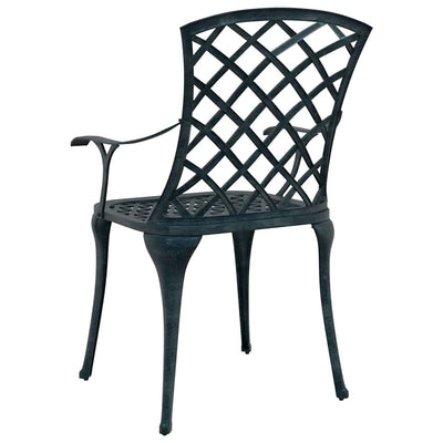 Vihreä puutarhan tuoli Filos 61x60.5x93cm (alumiini)