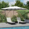 Aurinkovarjo Hiekka 286 x 285 x 270 cm Alumiini