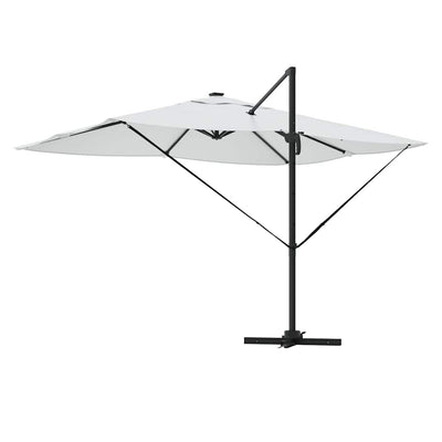 Kaatovarjo Roma lukkoon Beige ja musta 352 x 251 x 265 cm